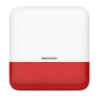 Sirena wireless AX PRO de exterior cu flash, led Rosu, 868Mhz - HIKVISION DS-PS1-E-WE-R